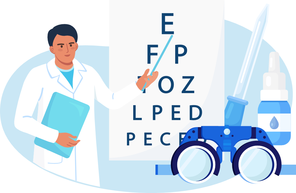 Medicare Advantage Plans with Vision Benefits graphic