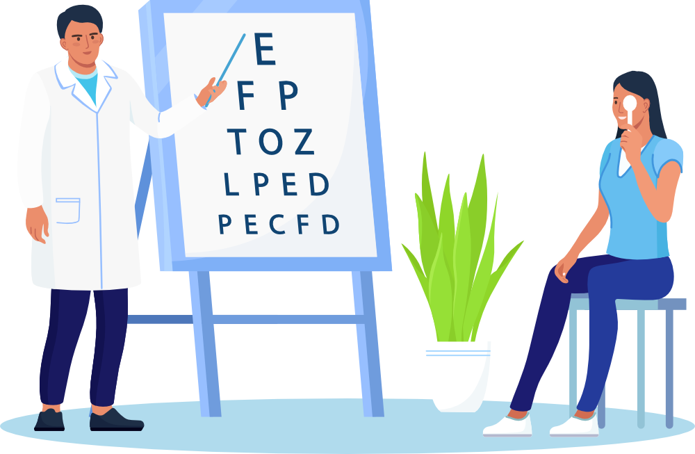 Vision Benefits graphic
